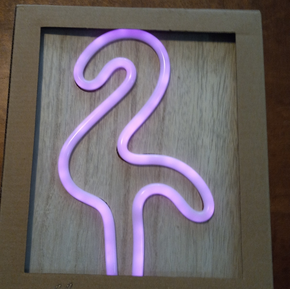 Flamingo Neon Sign - Picture 2 of 2
